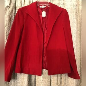 Harve Benard ladies 8 red blazer